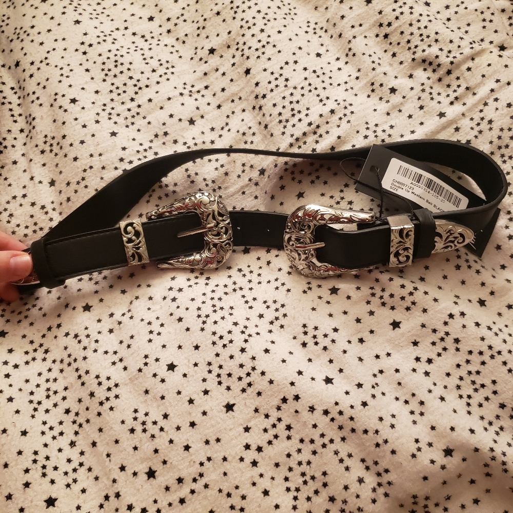 NWT western buckle belt